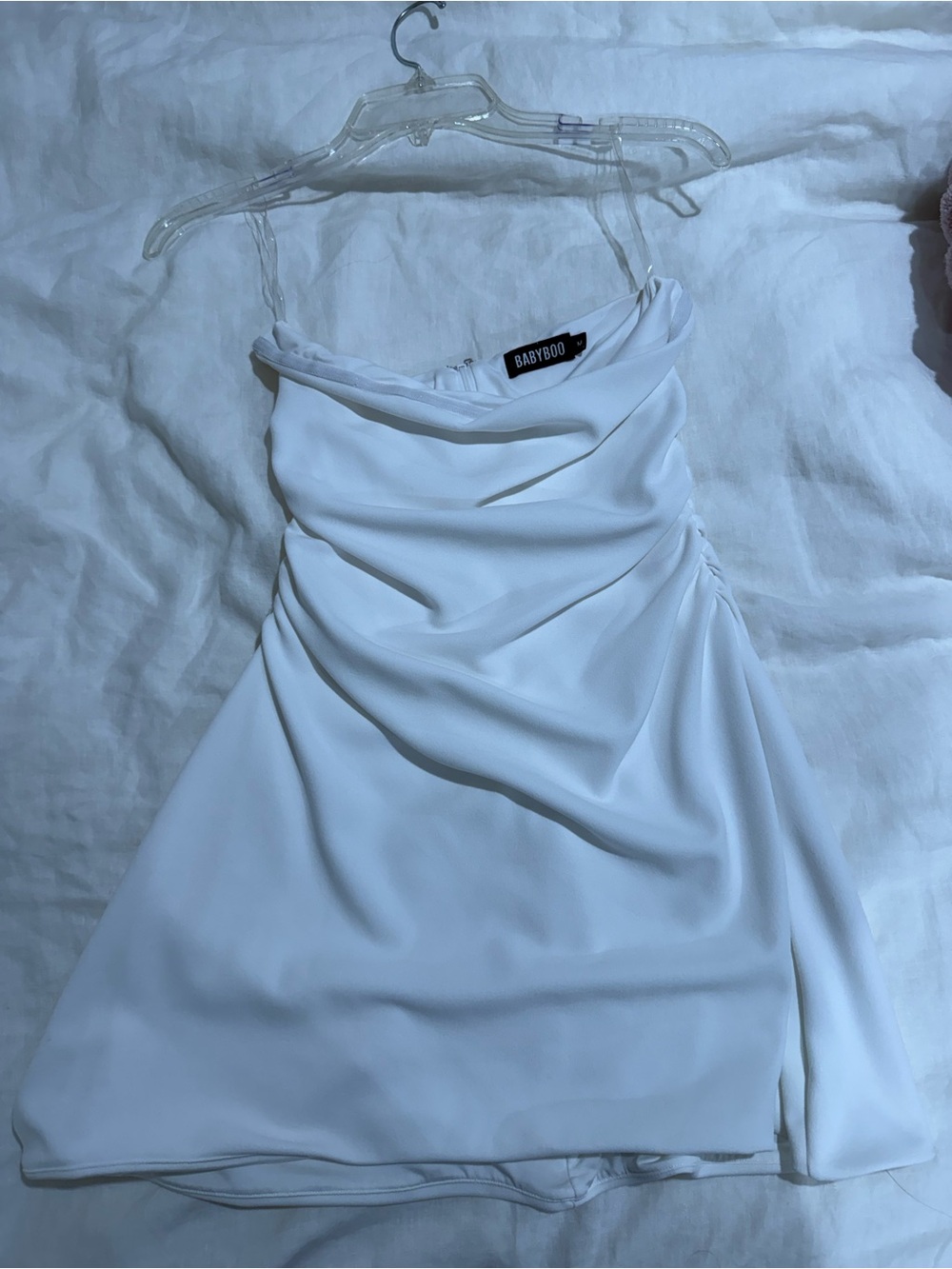 BABYBOO FLEUR MINI DRESS - IVORY size medium